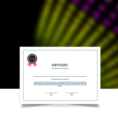 Certificates