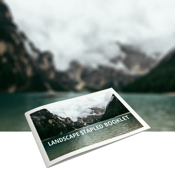 Lansscape Stapled Booklets